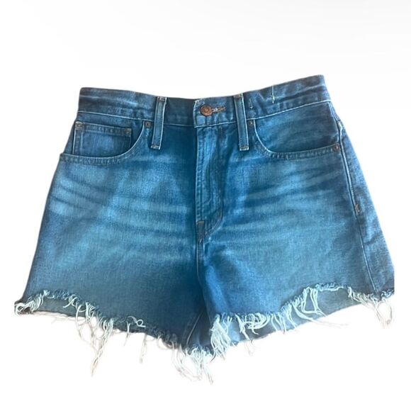 Madewell women’s 26 New without tags The Perfect Jean Short Shorts high rise - Picture 1 of 10